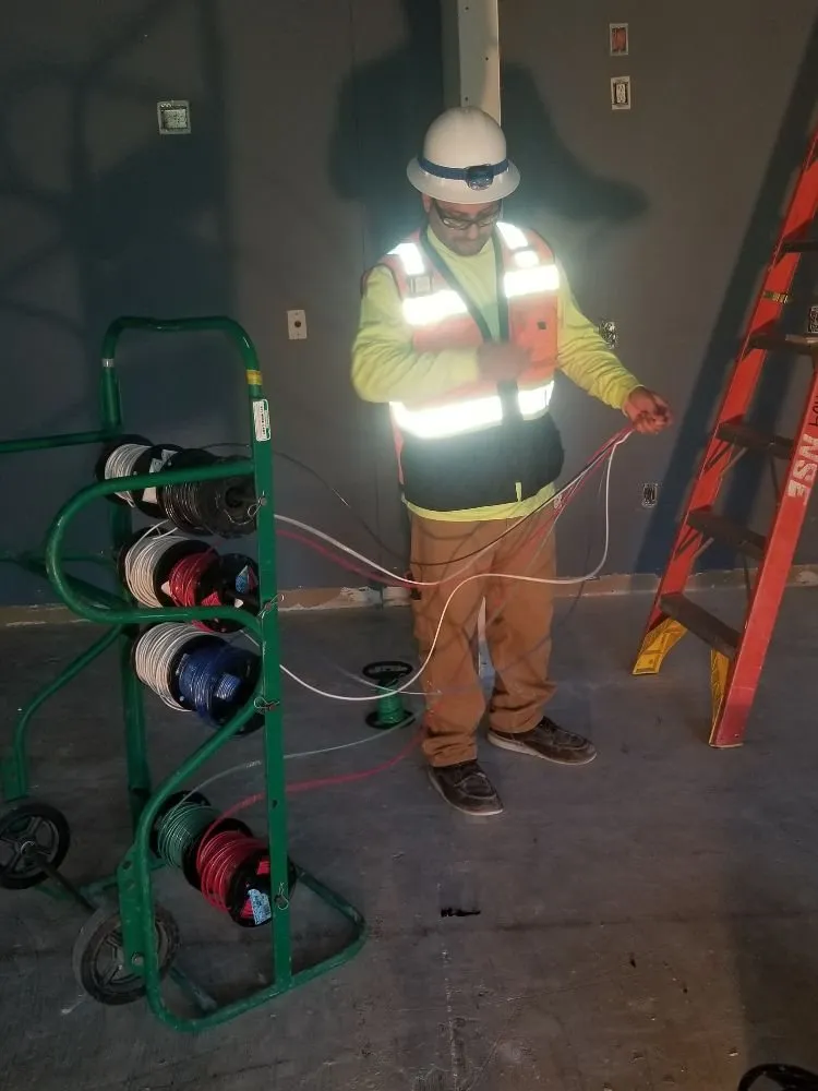 Slide of AC/DC Current Electrical Services