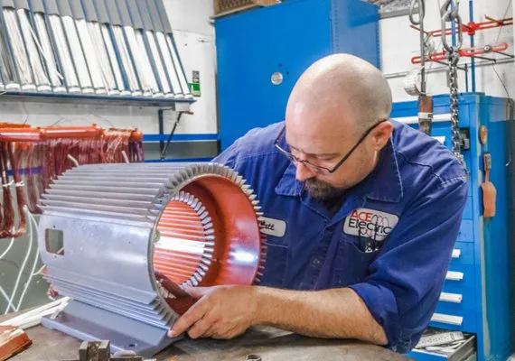 Ace Electric Motor & Pump Logo