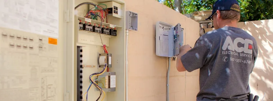 Slide of Ace Electrical Service