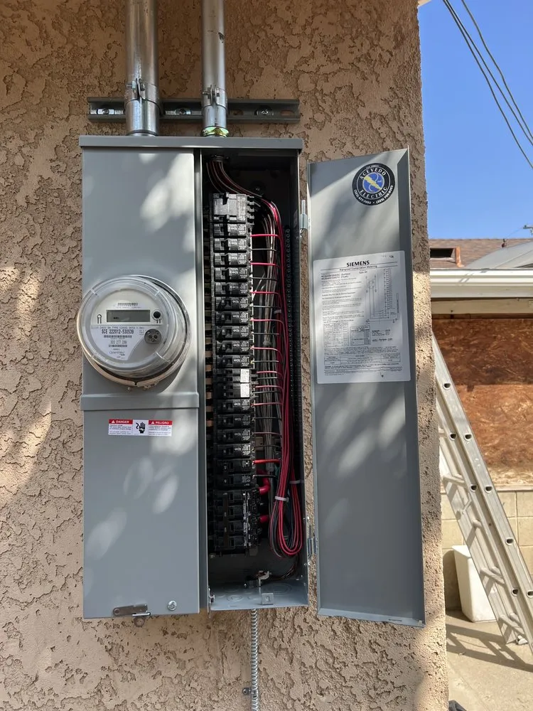 Slide of Acevedo Electric