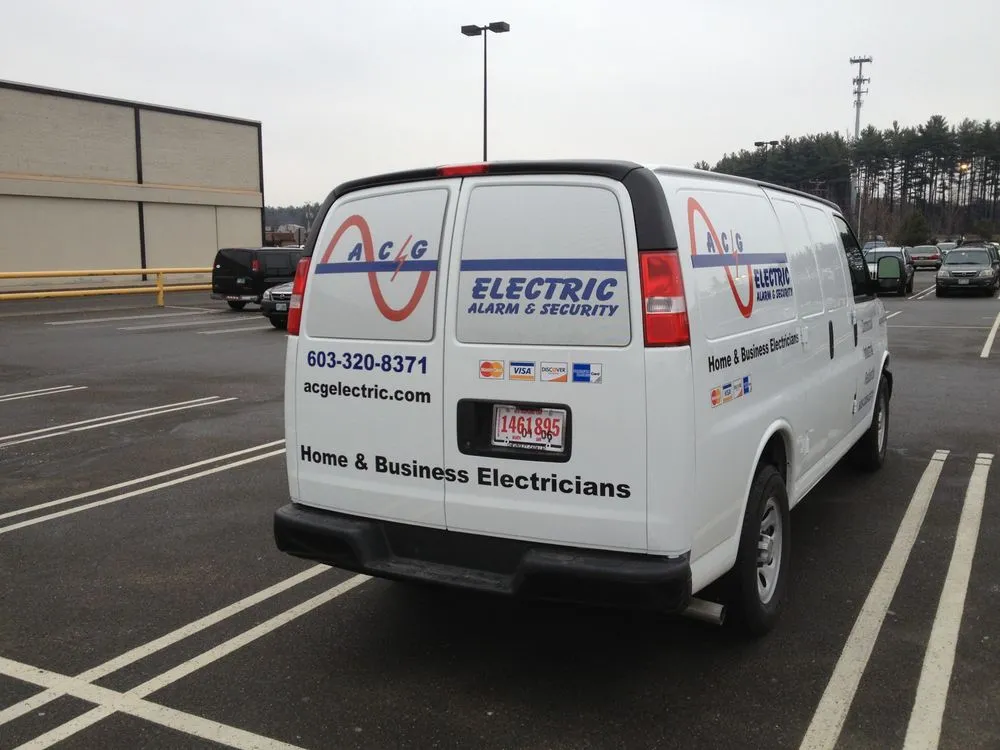 Slide of ACG Electric, Alarm and Security