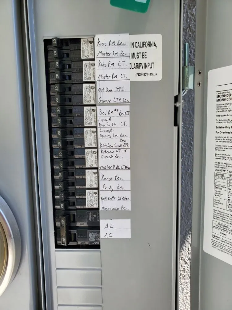 Slide of ACM & Son Electric