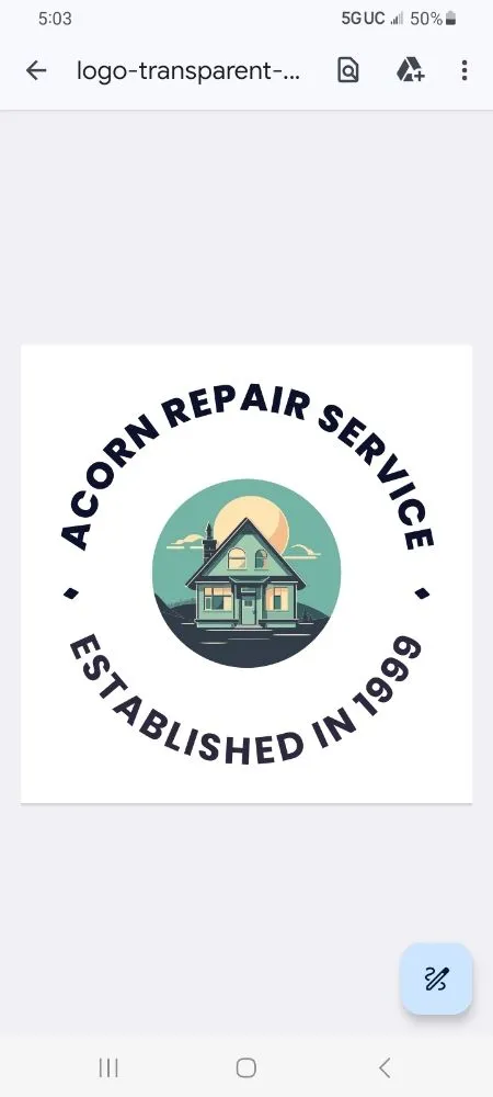 Slide of Acorn Repair Service