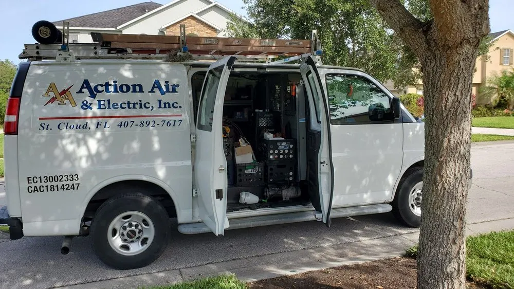 Certified electrician providing outlet and switch repair in St. Cloud, FL - Action Air & Electric