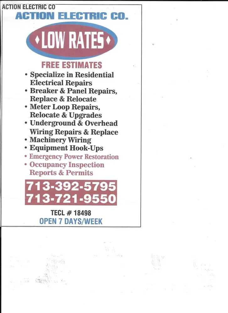 Slide of Action Electric