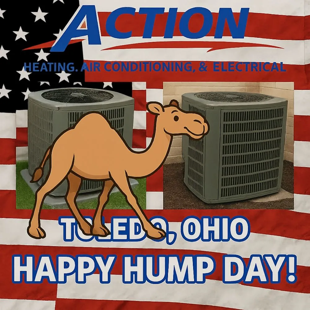 Slide of Action Heating, Air Conditioning & Electrical