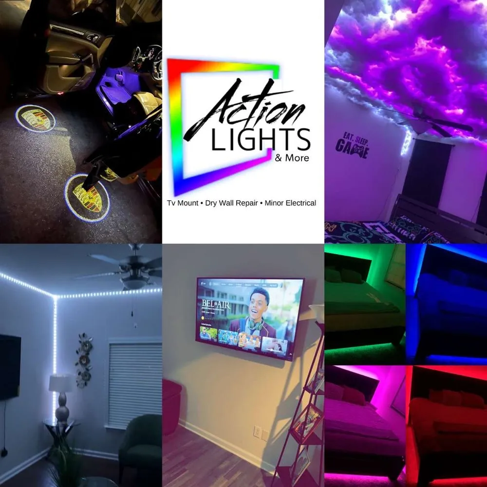 Slide of Action Lights & More