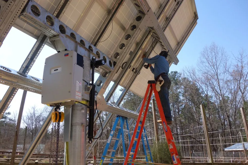 Slide of Action Solar & Electric