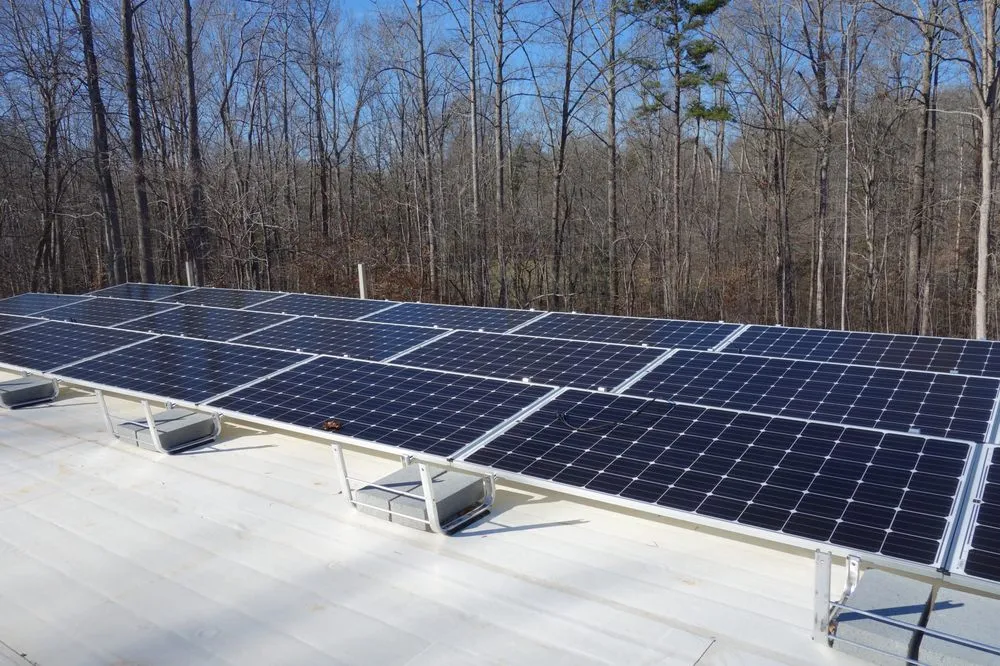 Slide of Action Solar & Electric