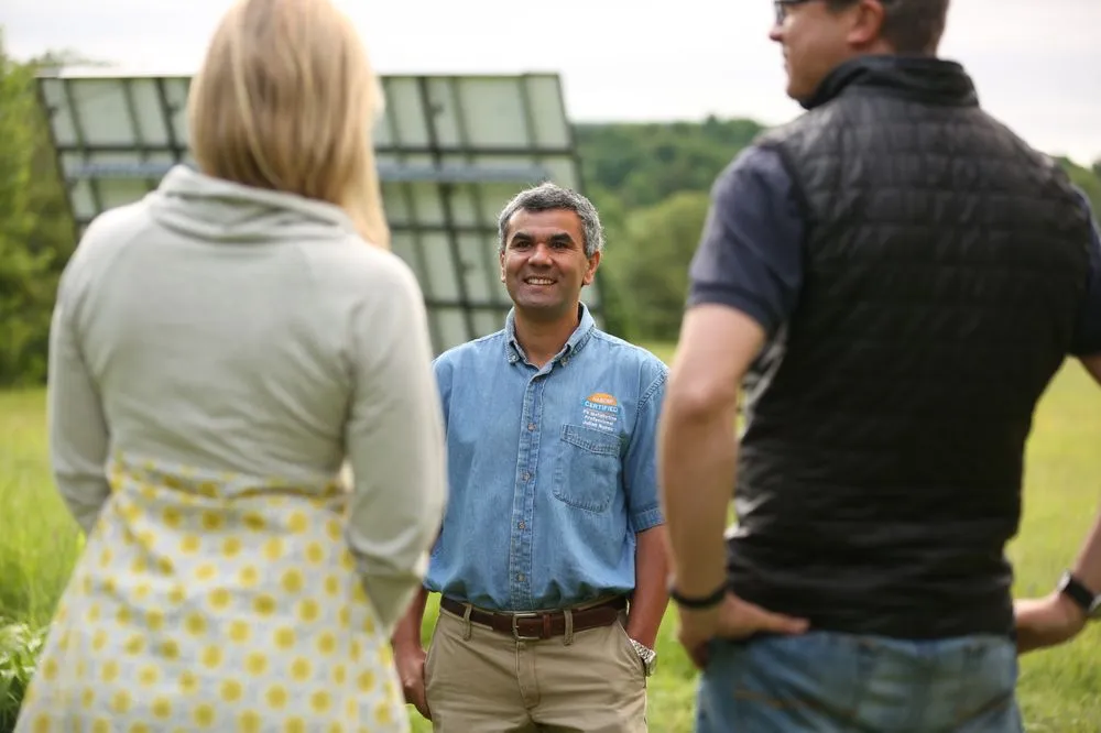 Slide of Action Solar & Electric