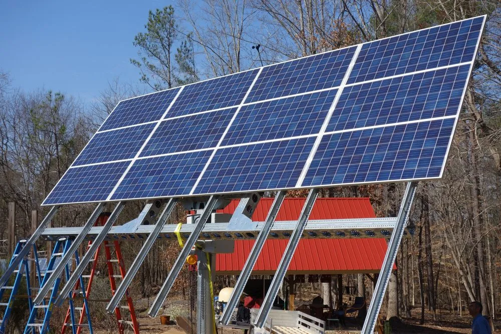 Slide of Action Solar & Electric