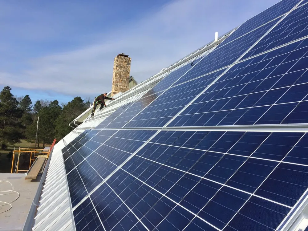 Slide of Action Solar & Electric