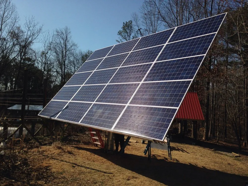 Slide of Action Solar & Electric