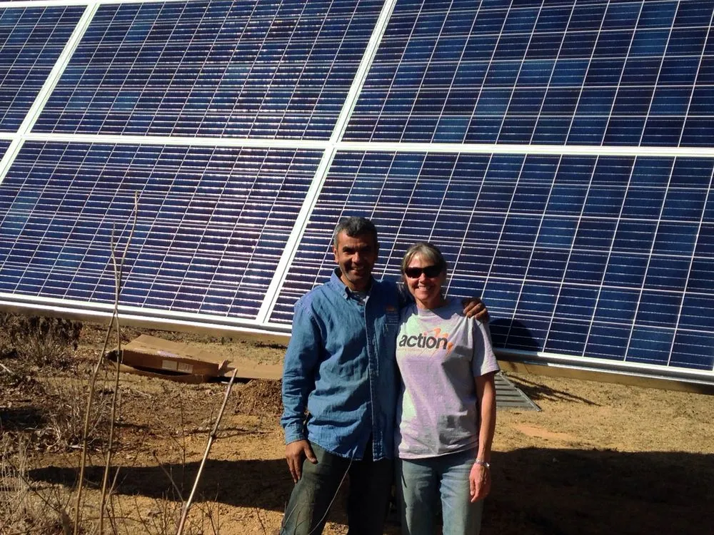 Slide of Action Solar & Electric