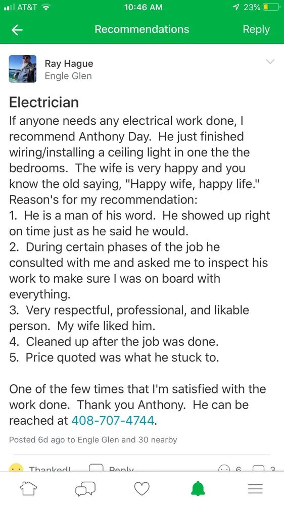 Slide of AD Electric