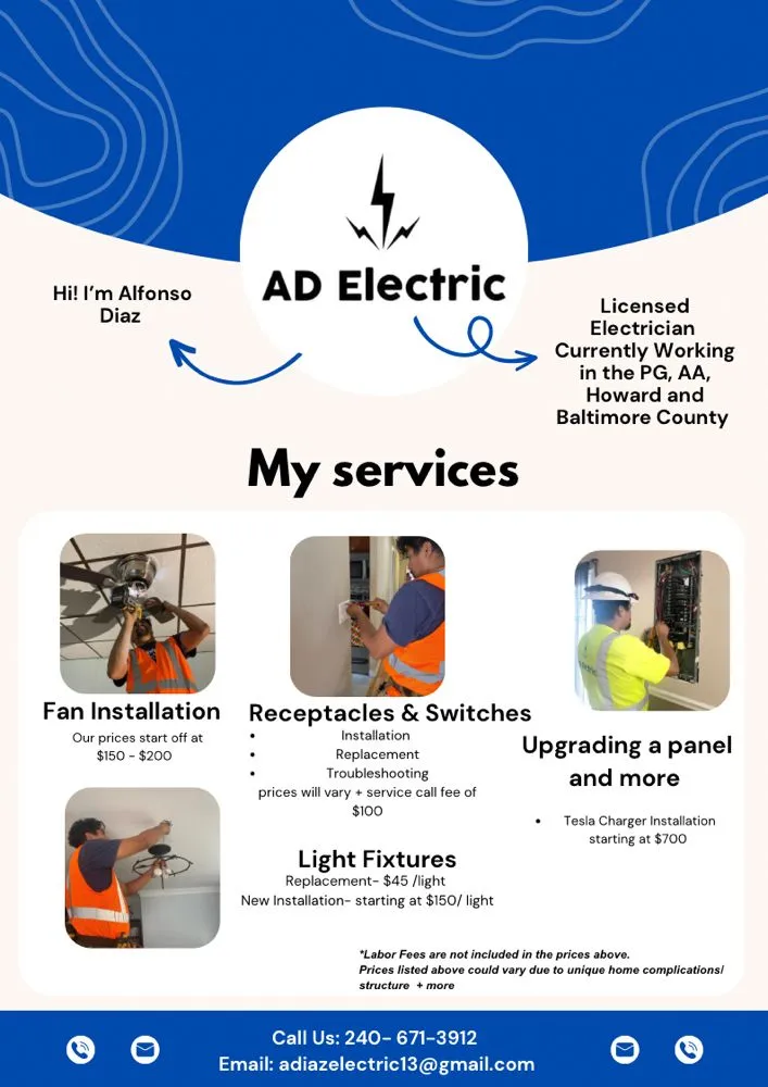 Slide of AD Electric