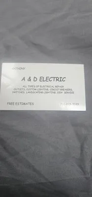 A&D Electric Logo