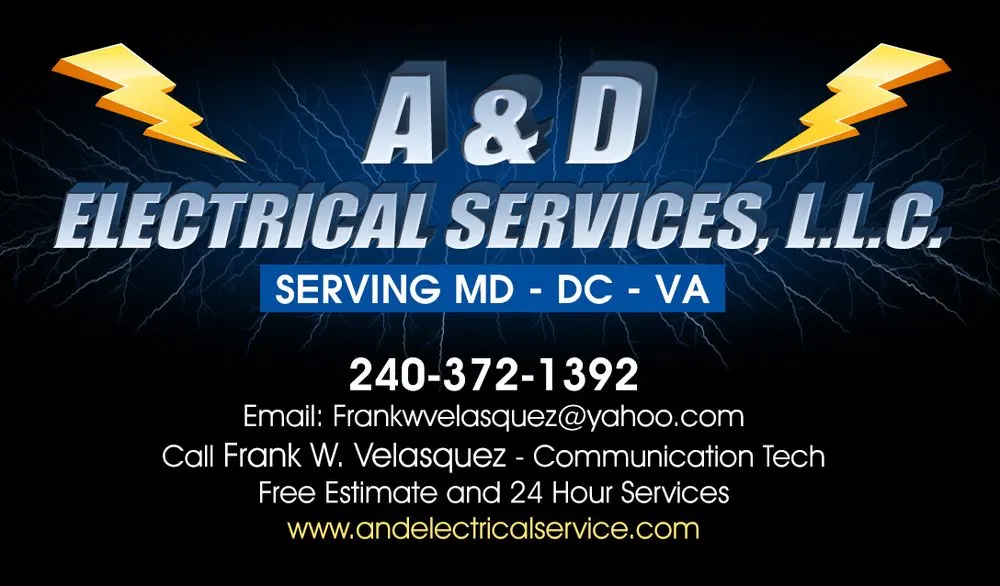 Slide of A&D Electrical Services