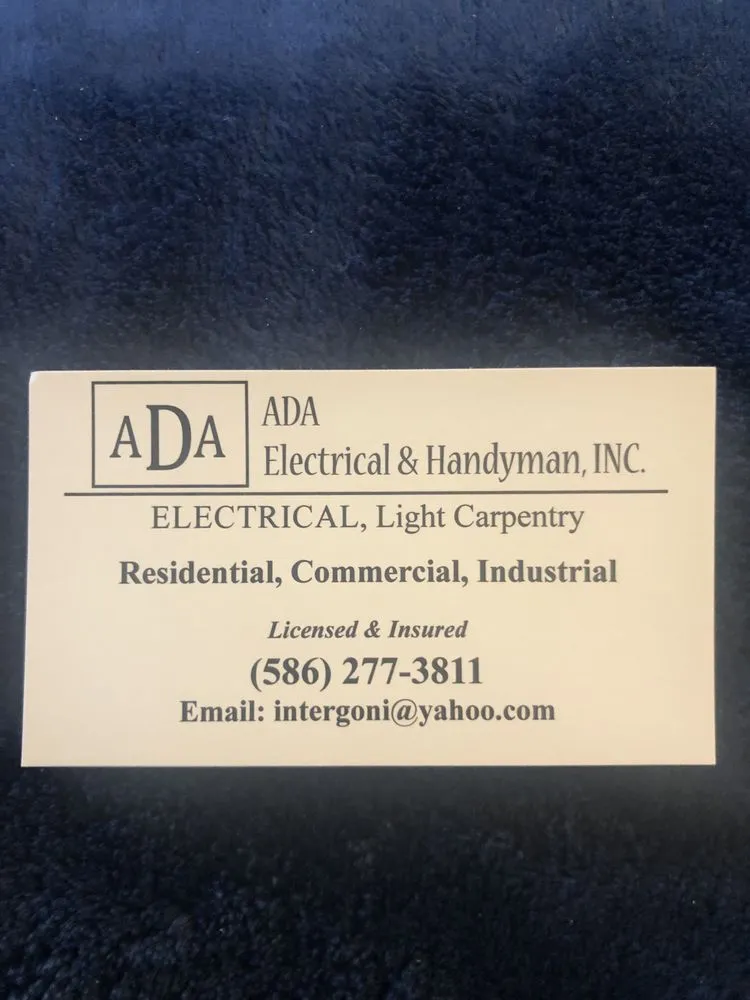 Slide of Ada Electrical & Handyman