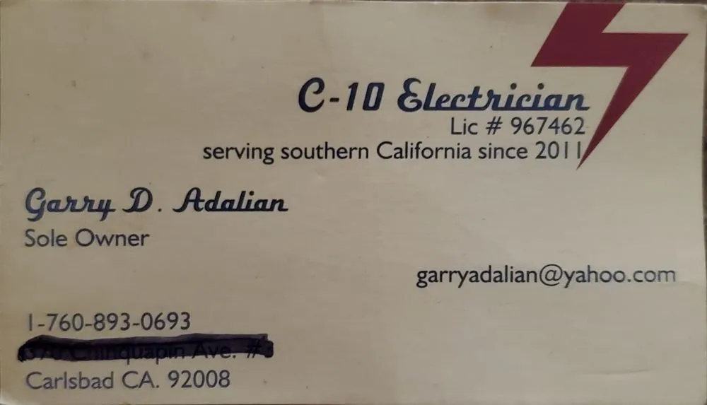 Slide of Adalian Electrical