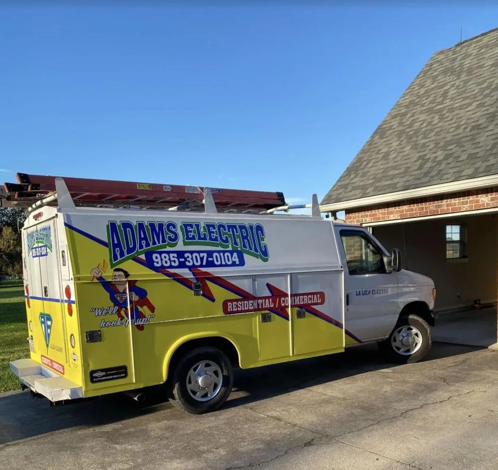 Slide of Adams Electric