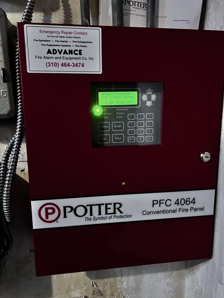 Slide of Advance Fire Alarm & Equipment