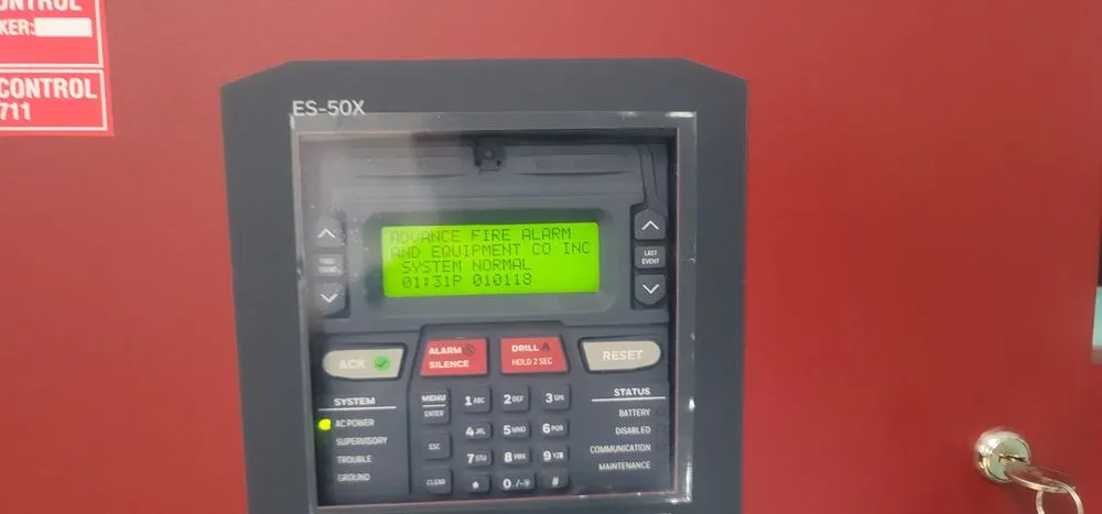 Slide of Advance Fire Alarm & Equipment