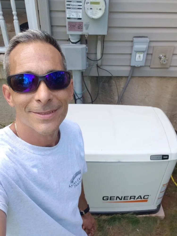 Professional electrician providing panel upgrade in , 