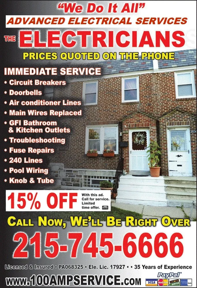 Slide of Advanced Electrical Services