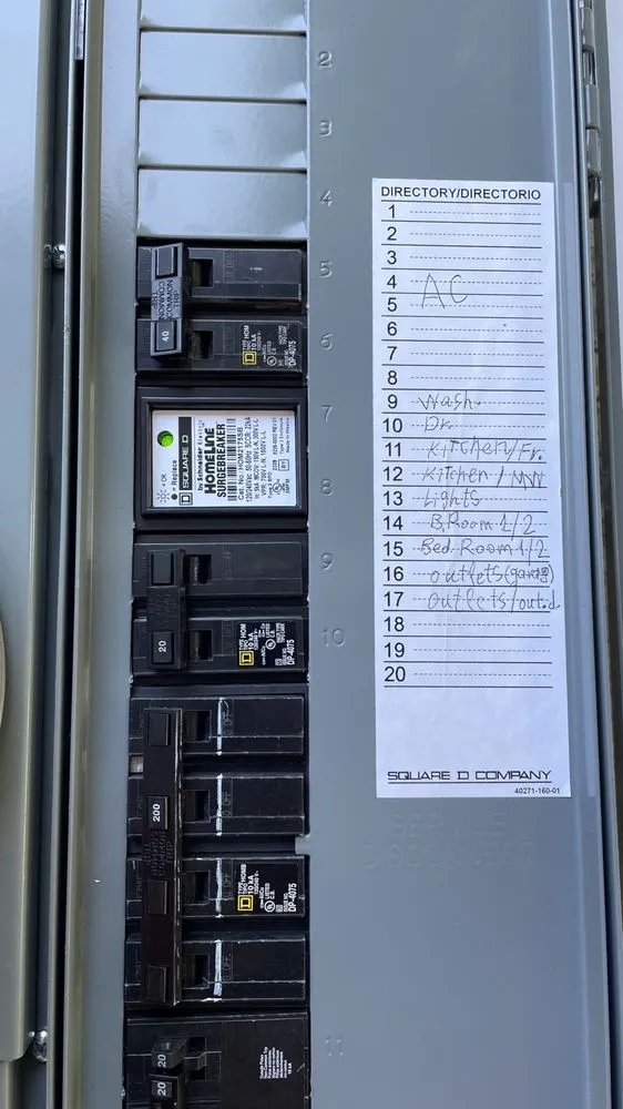 Slide of Advanced Electrical Services