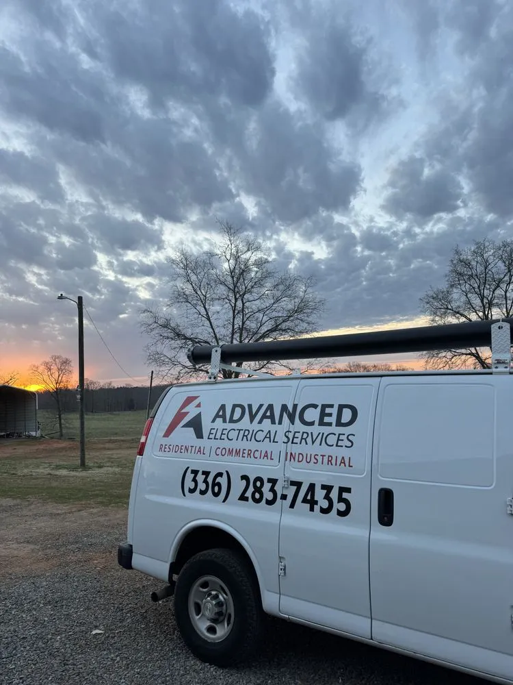 Expert electrician providing panel upgrade in Winston-Salem, NC - Advanced Electrical Services