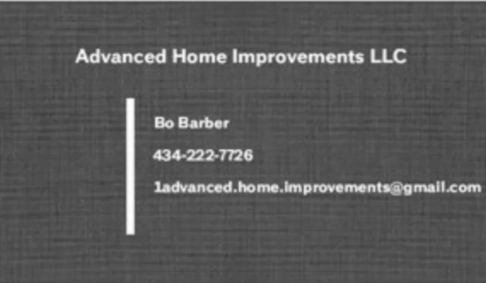 Slide of Advanced Home Improvements