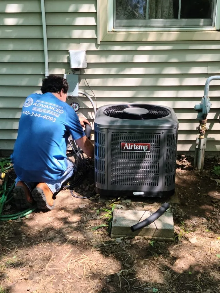 Slide of Advanced HVAC and Electrical