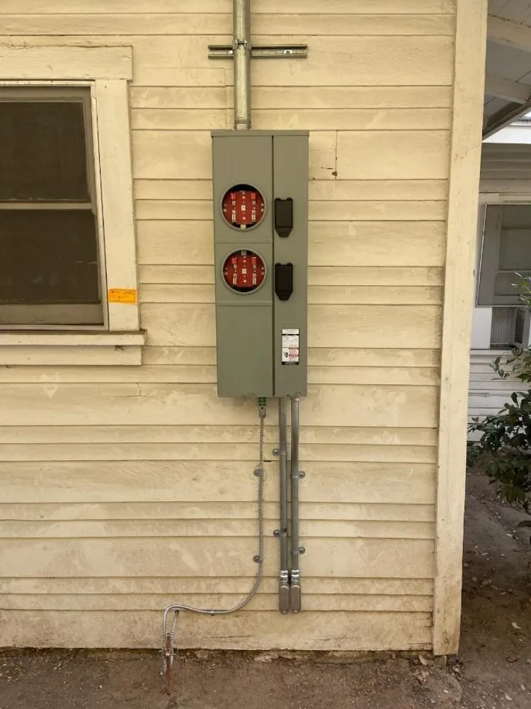 Emergency electrical service for homes in electrical repair, by