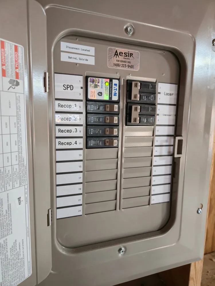 Slide of Aesir Electric