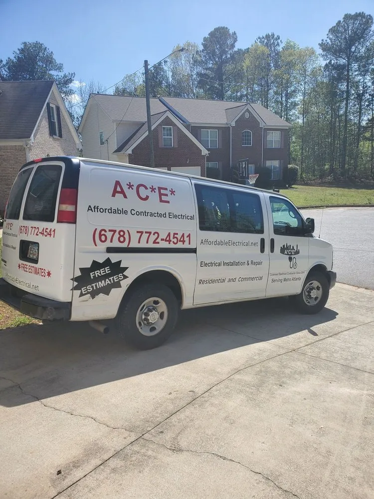 Slide of Affordable Contracted Electrical