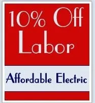 Affordable electrician providing outlet and switch repair in , 