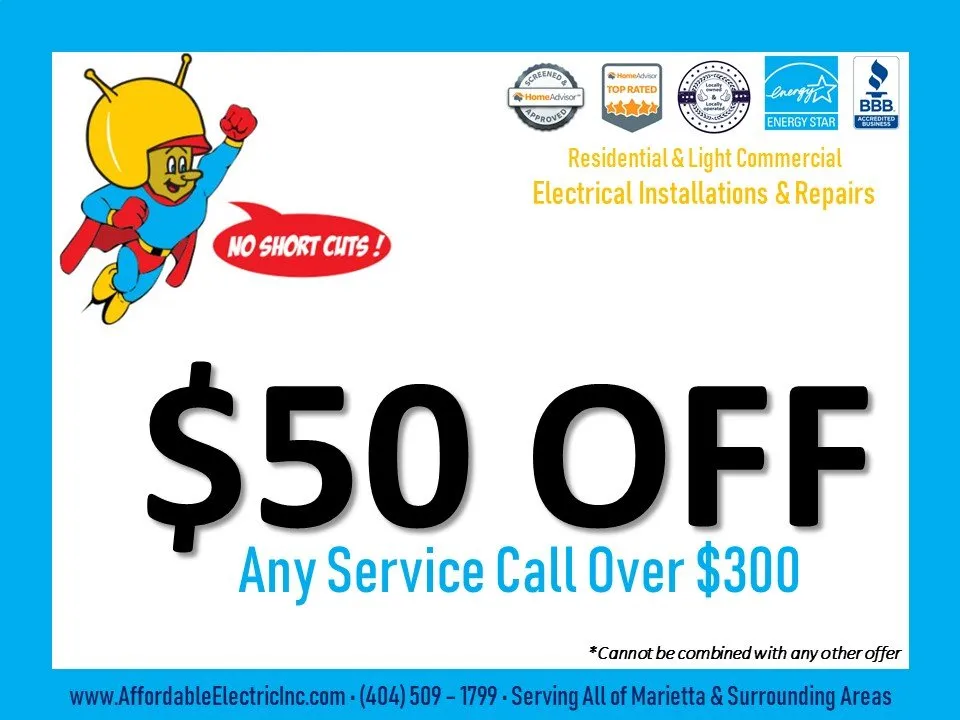 Affordable outlet and switch repair experts serving ,  - Affordable Electric