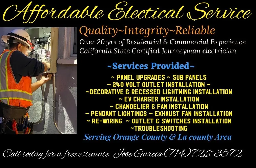 Slide of Affordable Electrical