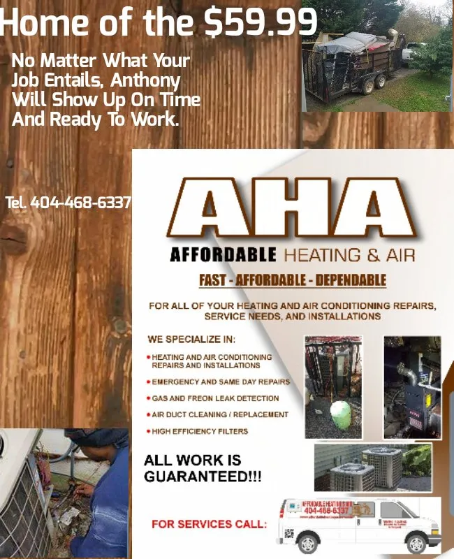 Professional lighting installation service in Ellenwood, GA - Affordable Heating & Air