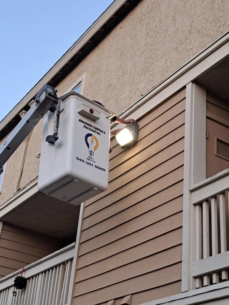 Slide of Affordable Lighting Services