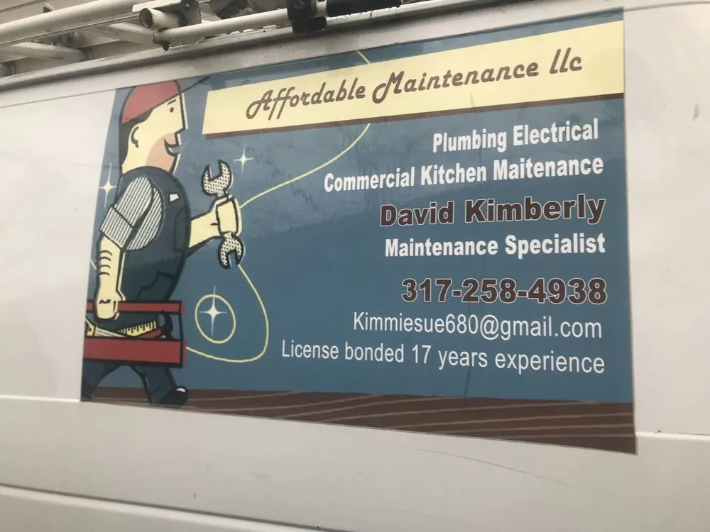 Slide of Affordable maintenance