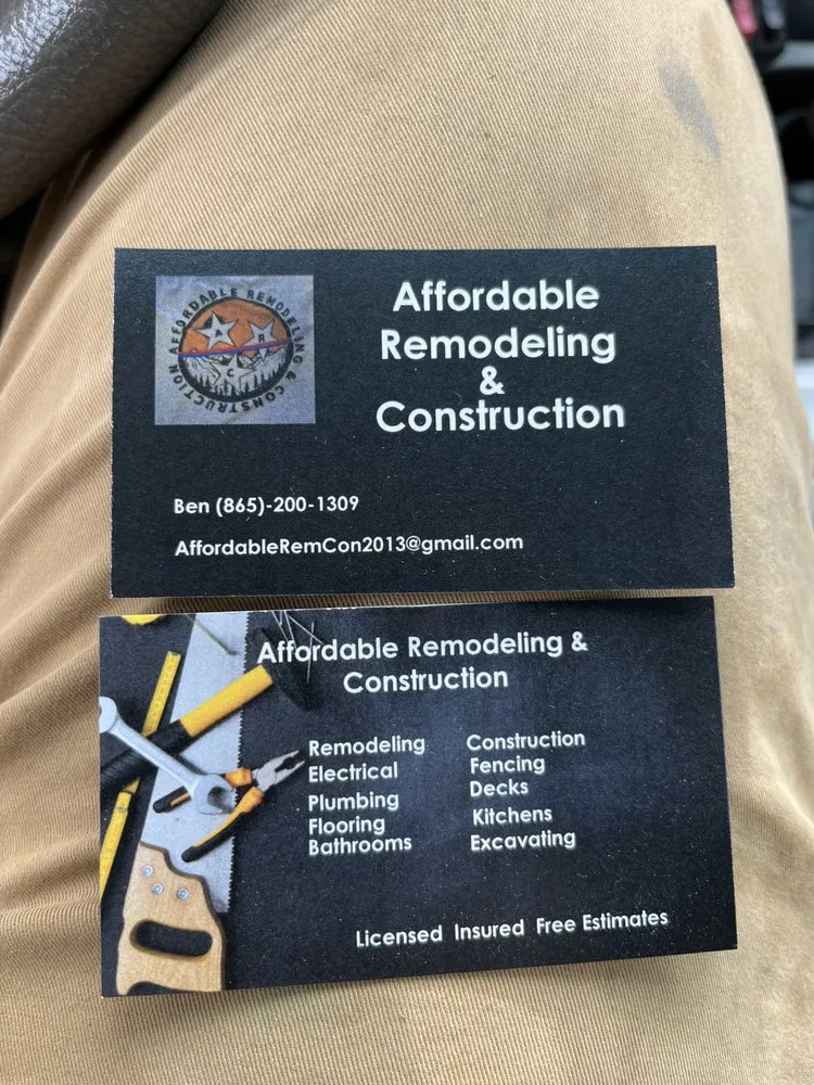 Licensed electrician providing electrical repair in Kodak, TN - Affordable Remodeling and Construction