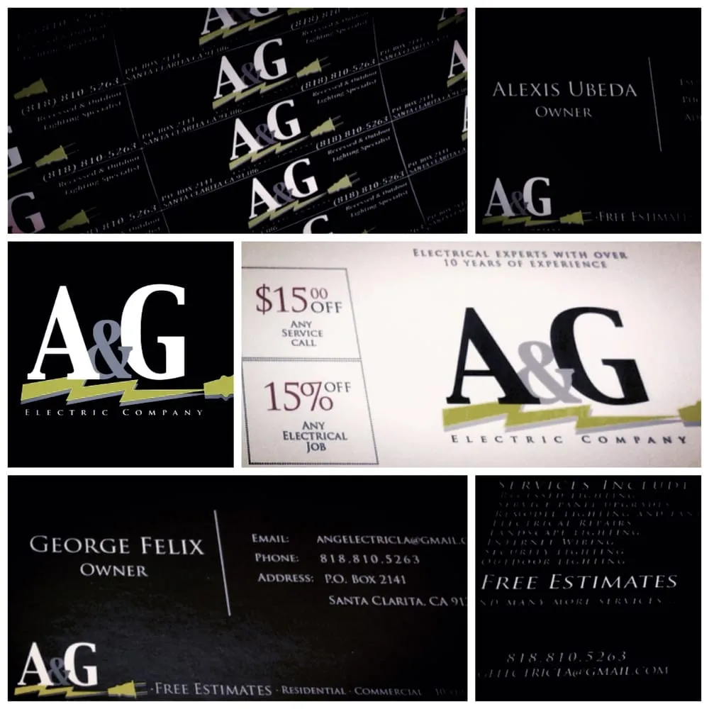 Slide of A&G Electric Company