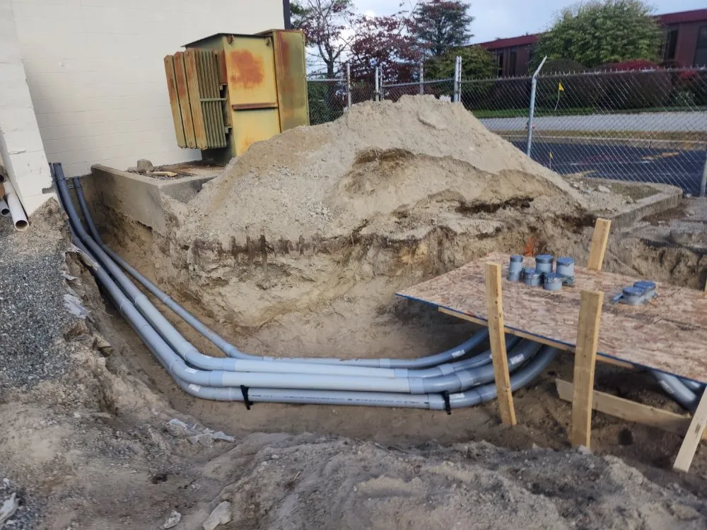 Slide of AG Electric of New England