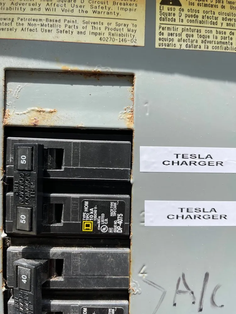 Slide of AGA Electric