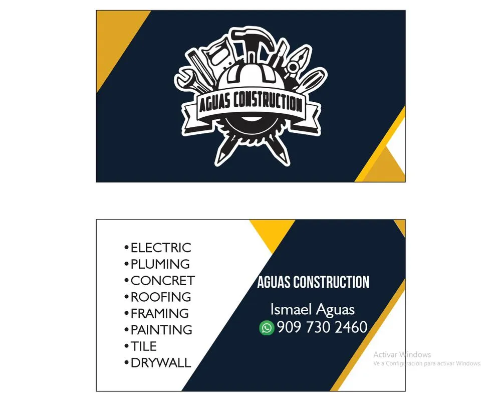 Slide of Aguas Construction