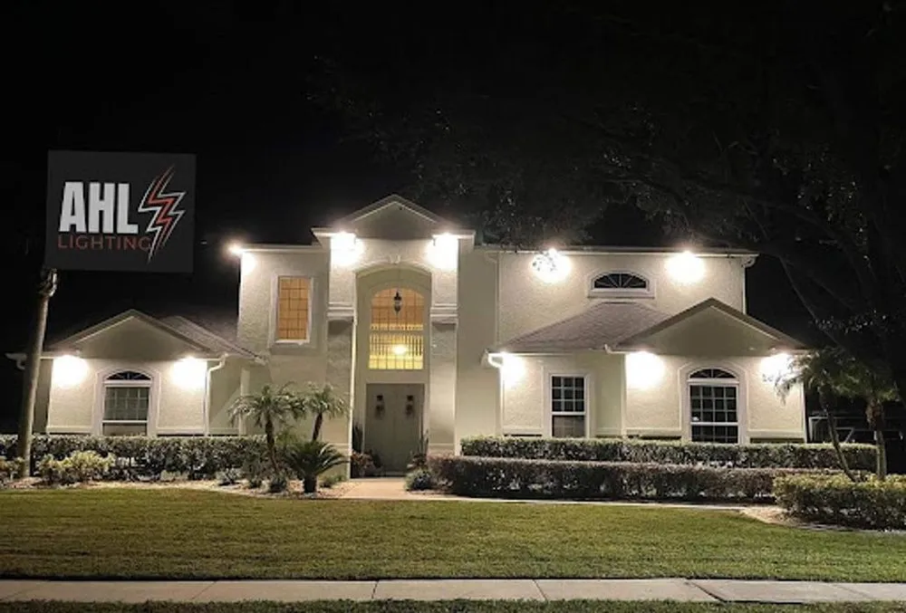 Licensed lighting installation in , by AHL Multiservices