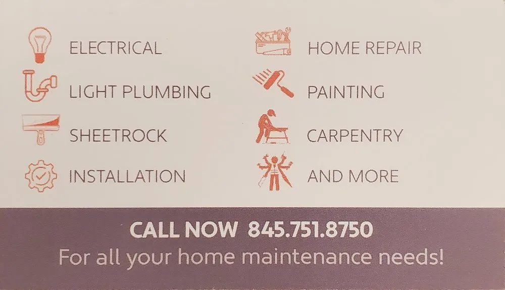 Slide of AHS Handyman Services