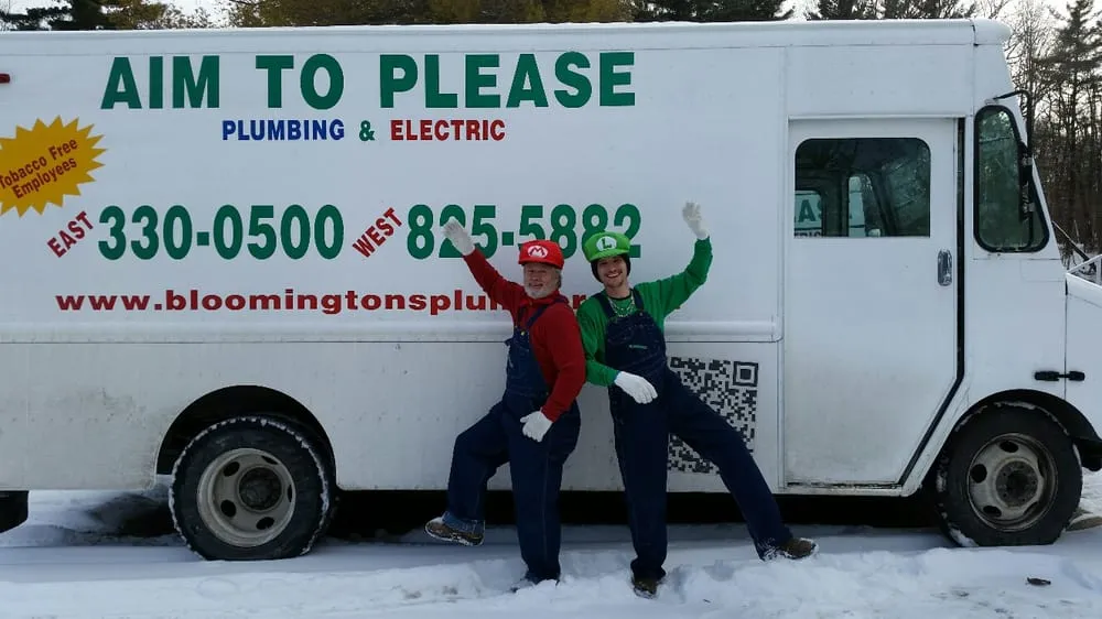 Slide of Aim To Please Plumbing and Electric